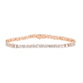 Dancing Baguette Diamond Tennis Bracelet